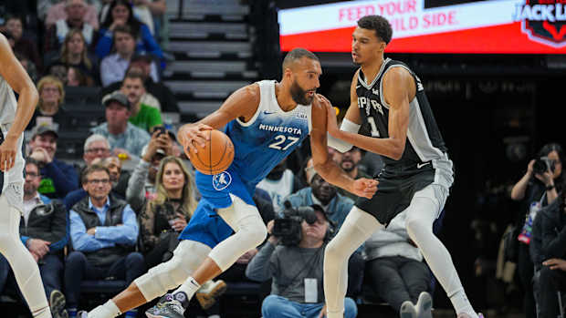 Rudy Gobert Victor Wembanyama Timberwolves